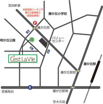 セラヴィ の地図 【クリックすると大きな地図を表示します】